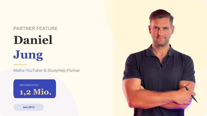 Daniel Jung & StudyHelp: Wie eine Partnerschaft Millionen beim Mathe lernen geholfen hat