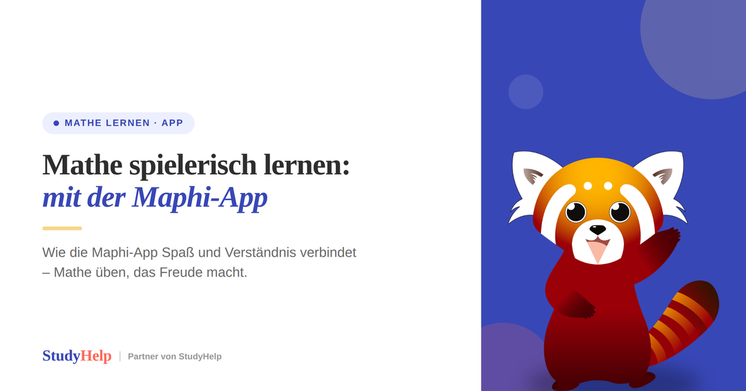 Mathe spielerisch lernen: Wie die Maphi-App Spaß und Verständnis verbindet