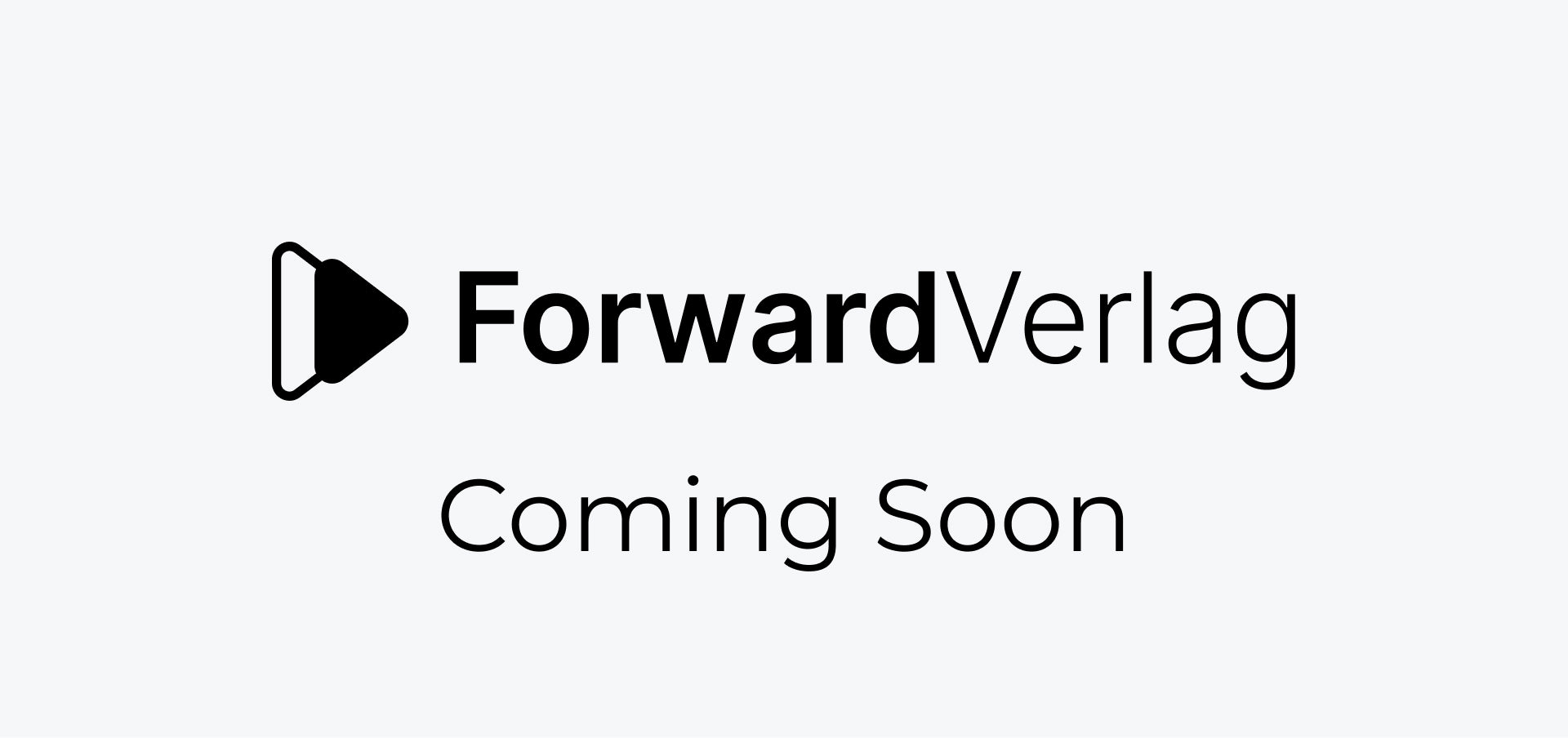 ForwardVerlag - Coming Soon