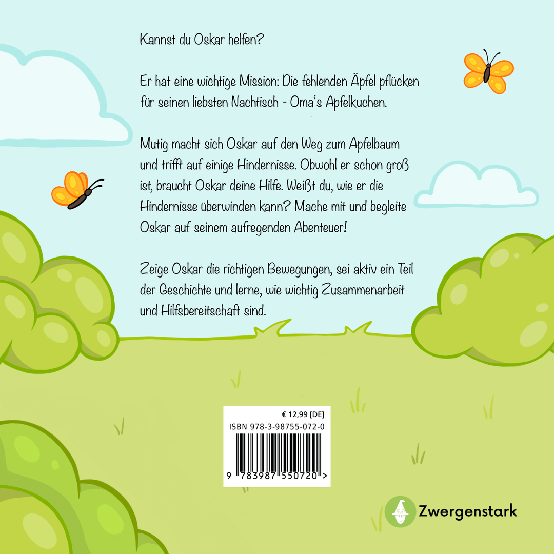Oskar und der Apfelbaum - Ein Mitmach-Abenteuer | Zwergenstark.
