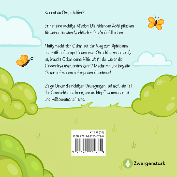 Oskar und der Apfelbaum - Ein Mitmach-Abenteuer | Zwergenstark.