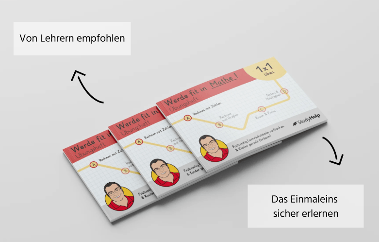 Werde fit in Mathe - Einmaleins (1x1) üben | StudyHelp Verlag.