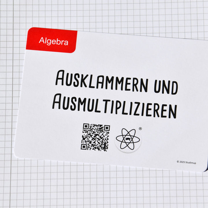 Mathe Spickzettel A6: Lernkarten für die 5.-7. Klasse