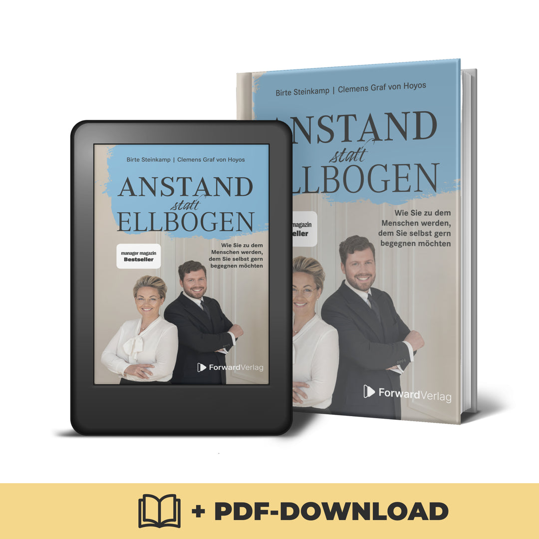 Anstand statt Ellbogen | ForwardVerlag.