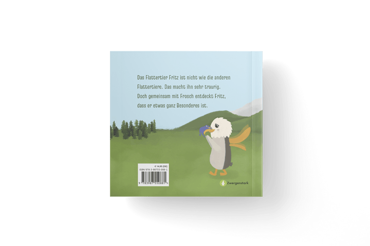 Fritz das Flattertier - Mutmachgeschichte über Anderssein & Einzigartigkeit | Zwergenstark.