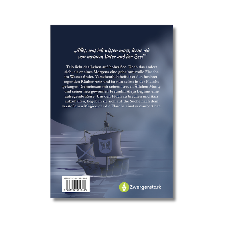 Der Fluch aus der Flasche - Kinderroman ab 8 Jahren | Zwergenstark.