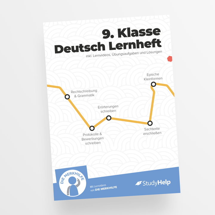 Deutsch Lernheft 9. Klasse | StudyHelp Verlag.