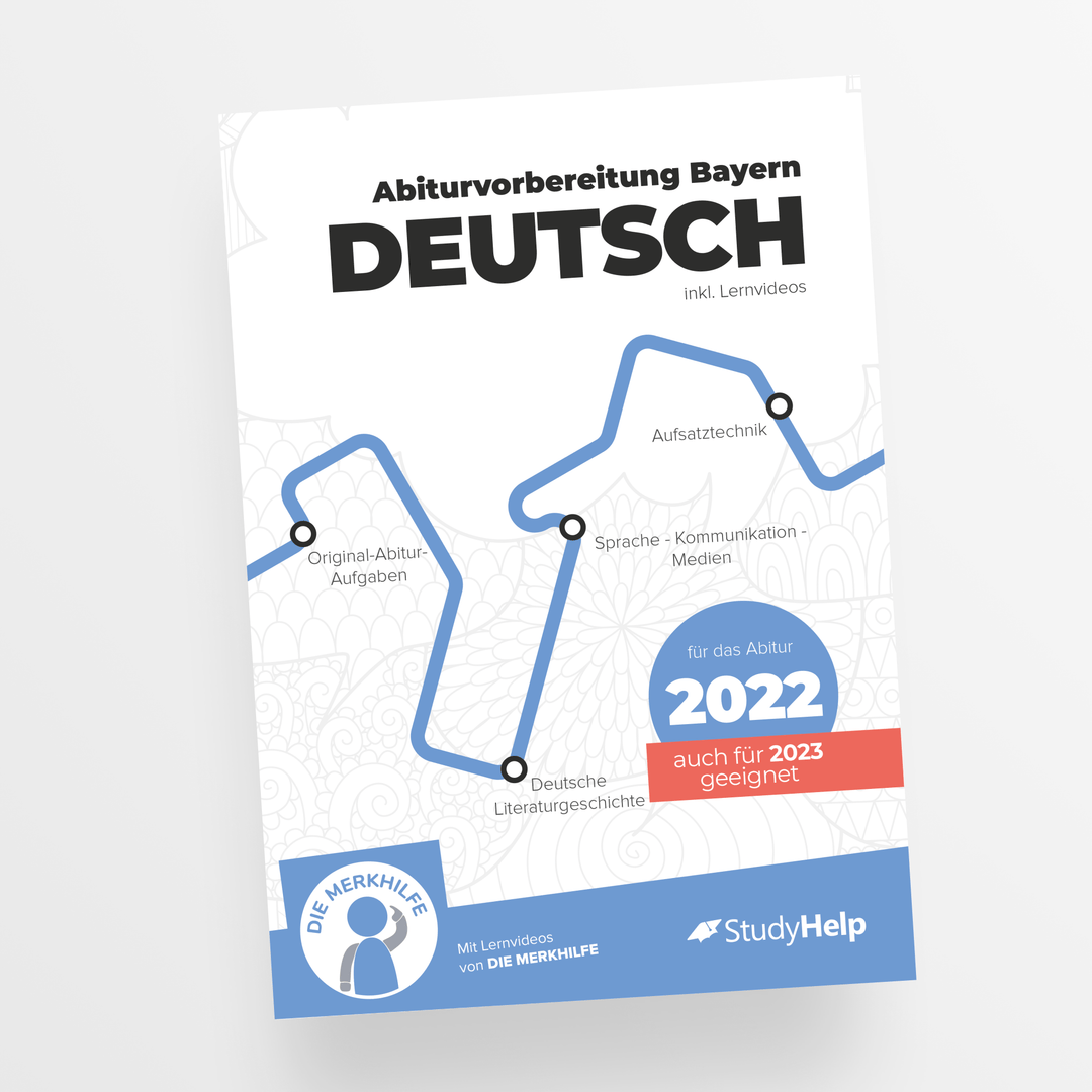 Lernheft Abiturvorbereitung Deutsch (Bayern) | StudyHelp Verlag.