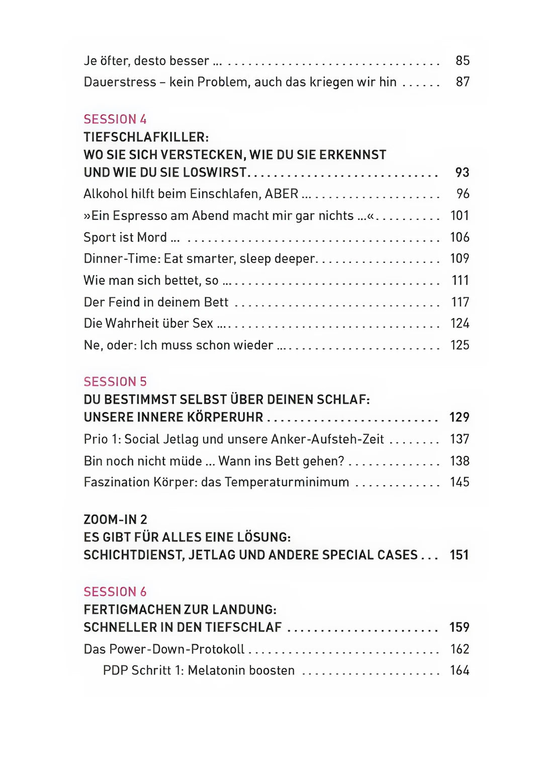 Die Tiefschlaf-Formel