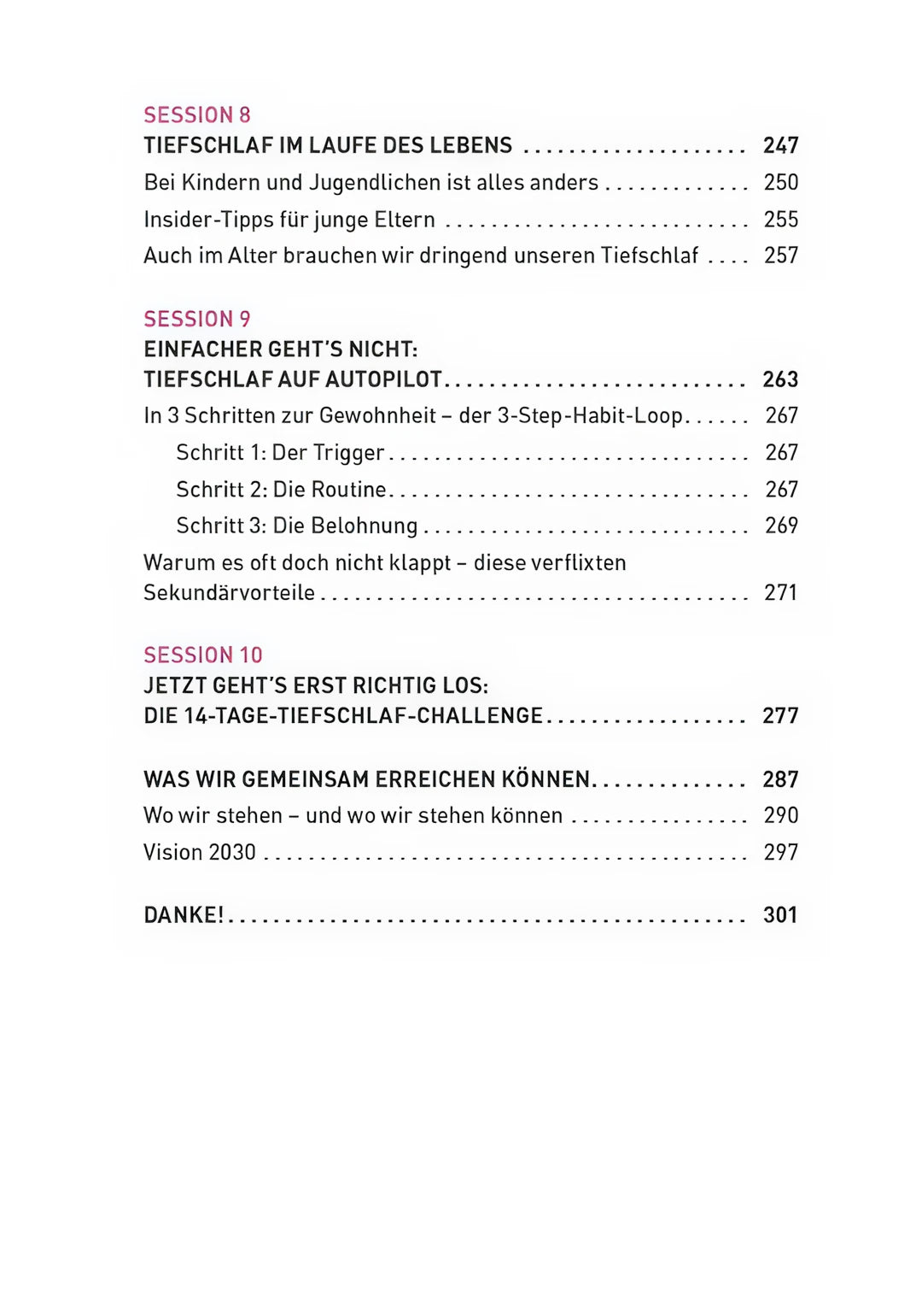 Die Tiefschlaf-Formel