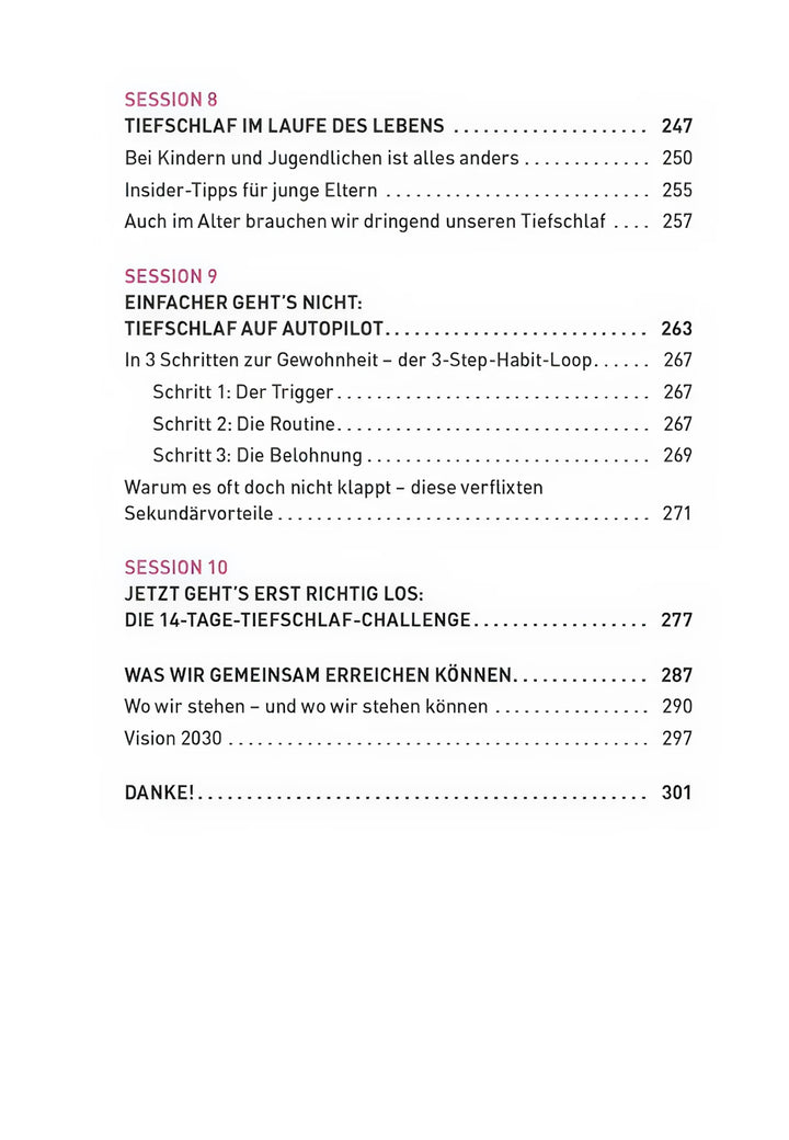 Die Tiefschlaf-Formel