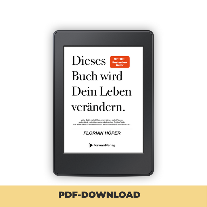 Dieses Buch wird Dein Leben verändern | ForwardVerlag.