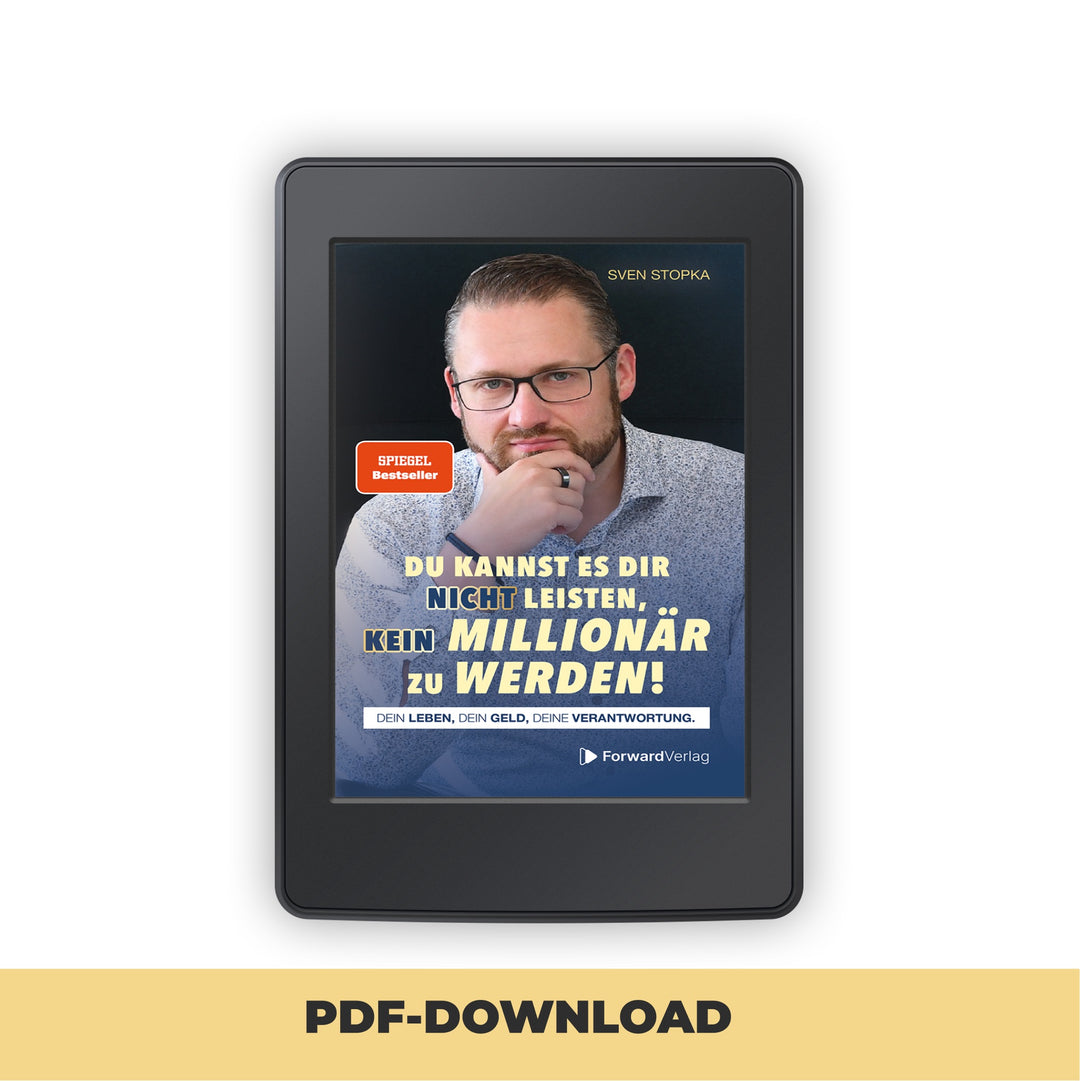 Du kannst es dir nicht leisten, kein Millionär zu werden | ForwardVerlag.