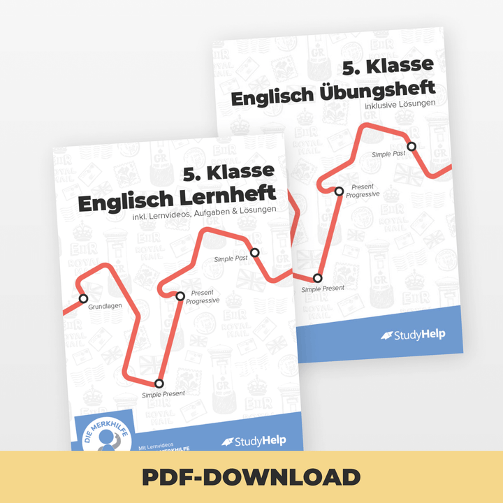 Englisch Set für die 5. Klasse | StudyHelp Verlag.
