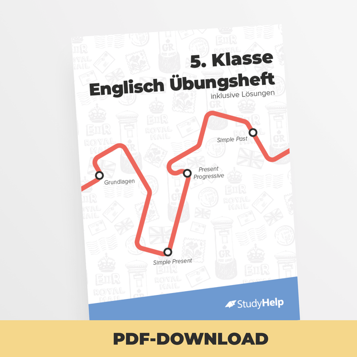 Englisch Übungsheft 5. Klasse | StudyHelp Verlag.