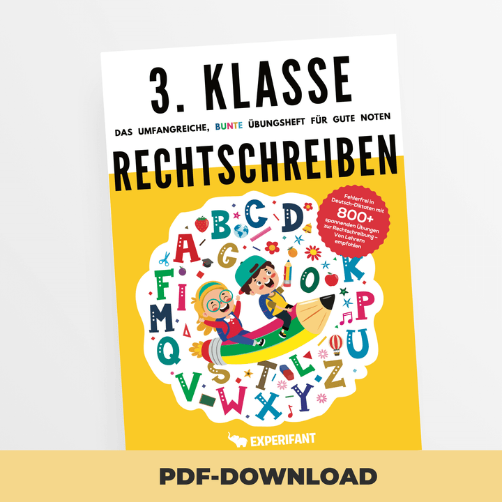 3. Klasse Deutsch Rechtschreibung | Experifant Verlag.