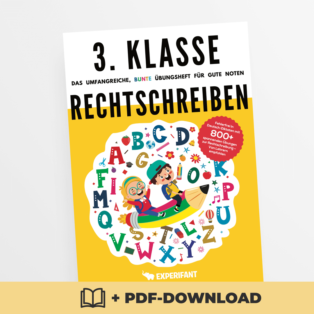 3. Klasse Deutsch Rechtschreibung | Experifant Verlag.