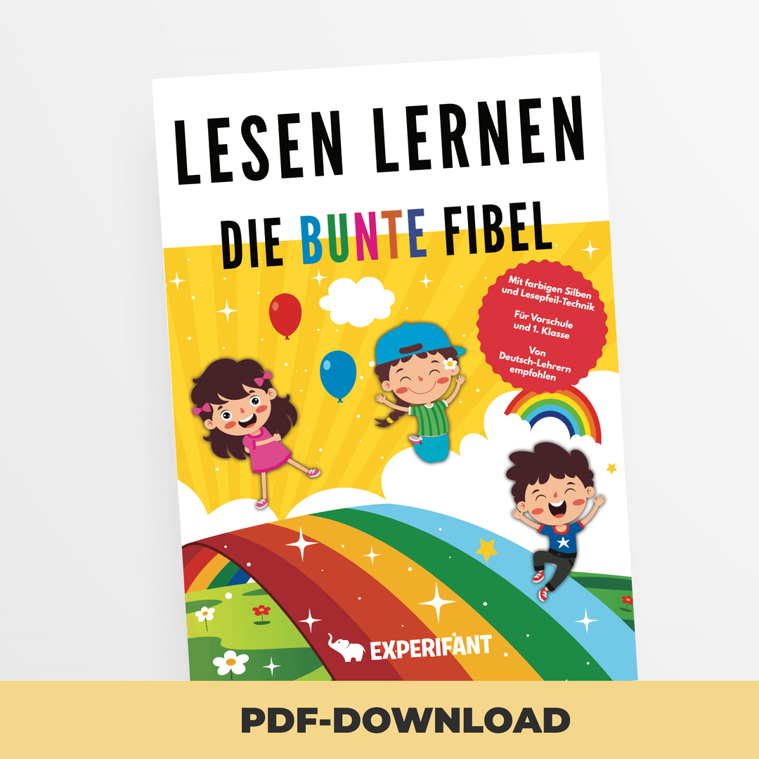 Lesen Lernen - Die bunte Fibel | Experifant Verlag.