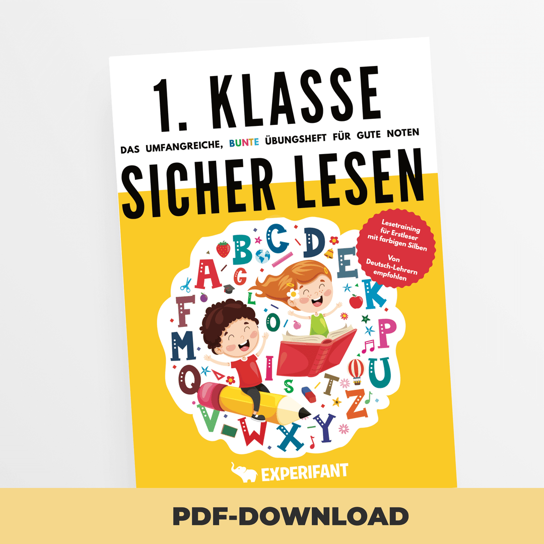 1. Klasse Sicher lesen - Lesetraining für Erstleser | Experifant Verlag.