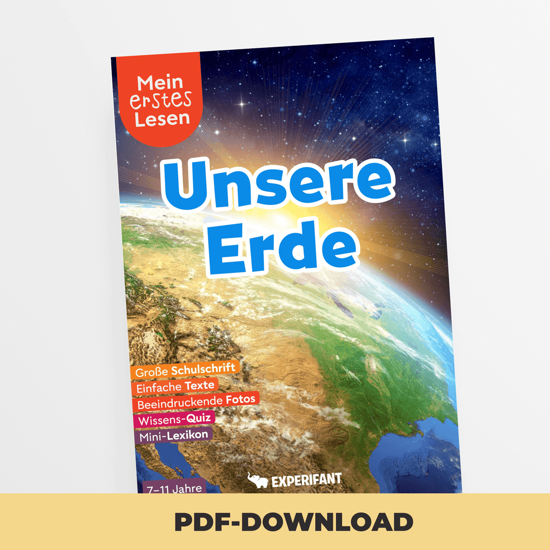 Mein erstes Lesen: Unsere Erde | Experifant Verlag.