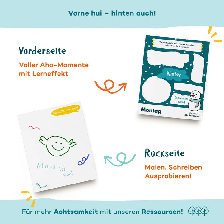 6-Minuten-Abreißkalender für Kinder – Spaß und Lernen jeden Tag