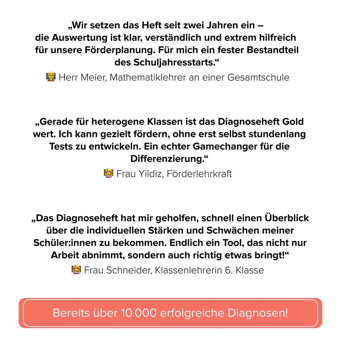 Diagnoseheft - Bist du fit in Mathe? | StudyHelp Verlag.