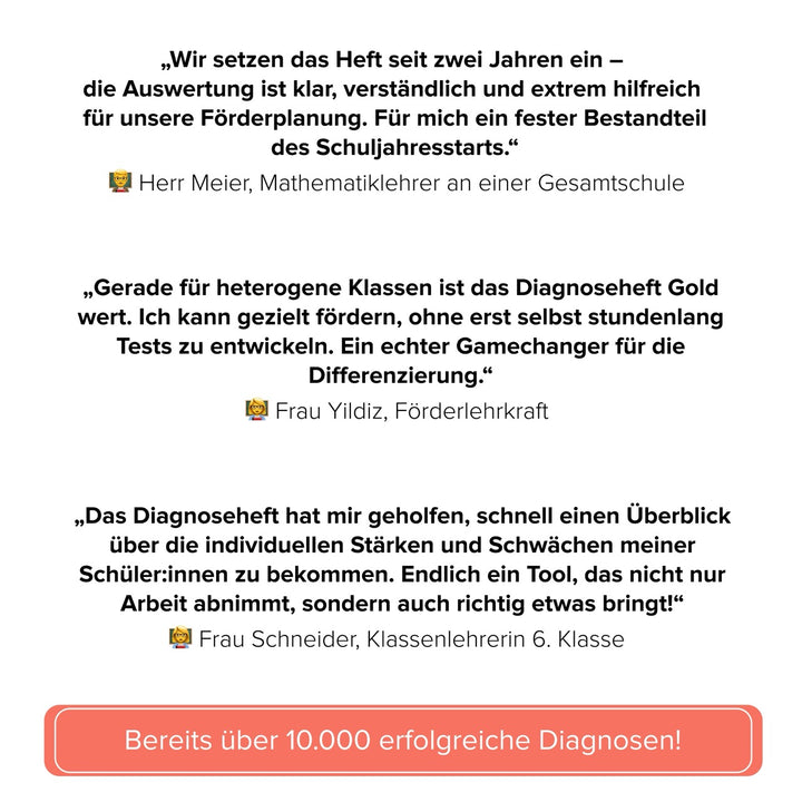 Diagnoseheft - Bist du fit in Mathe? | StudyHelp Verlag.