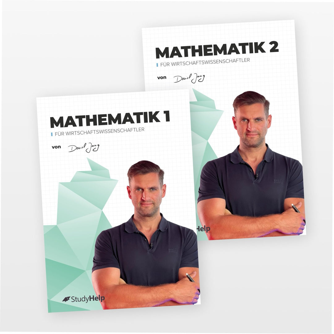 Mathe für WiWis 1 & 2 Lernhefte Set | StudyHelp Verlag.