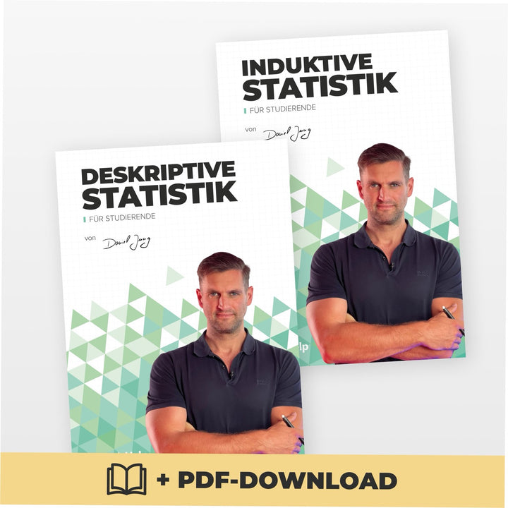 Deskriptive & Induktive Statistik Lernhefte Set | StudyHelp Verlag.