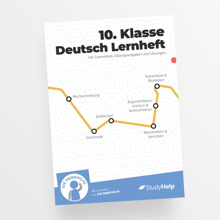 Deutsch Lernheft 10. Klasse | StudyHelp Verlag.