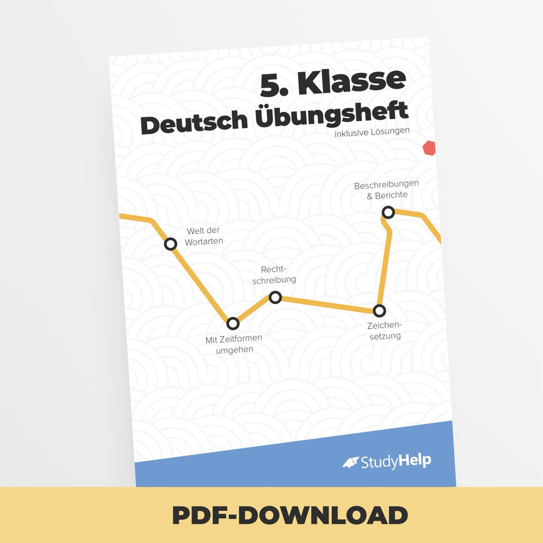 Deutsch Übungsheft 5. Klasse