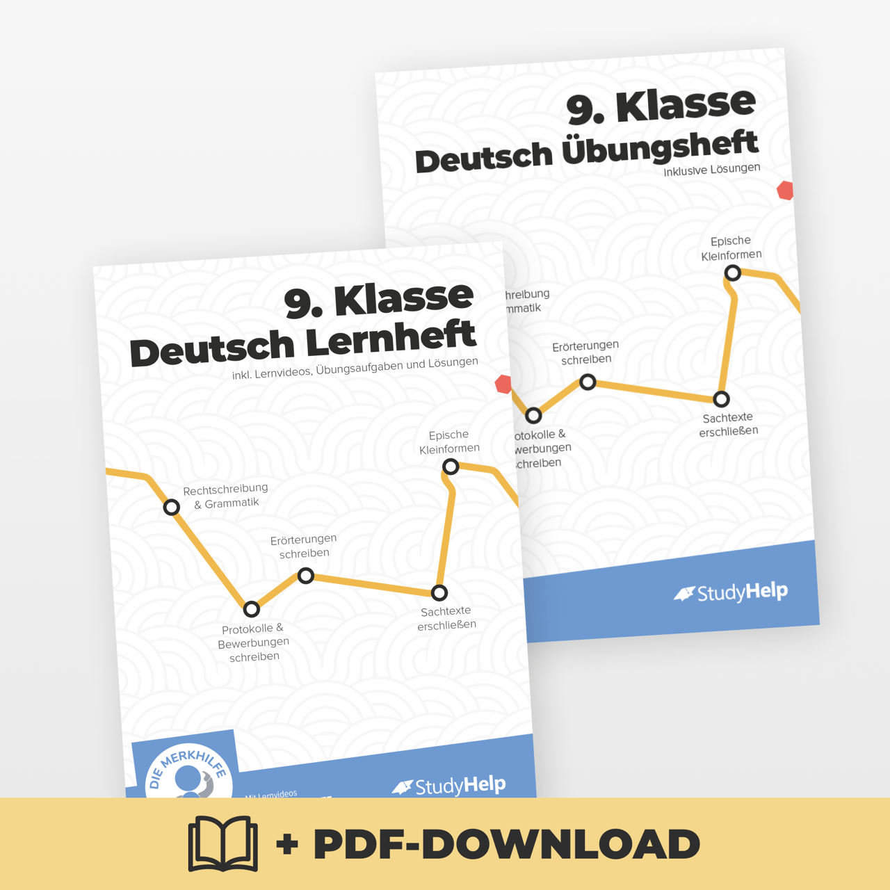Deutsch Lernhefte Set 9. Klasse Buch