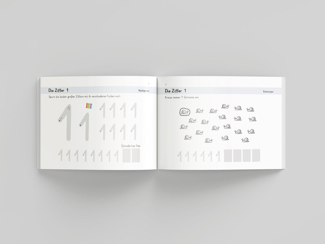 Werde fit in Mathe - Ziffern schreiben | StudyHelp Verlag.