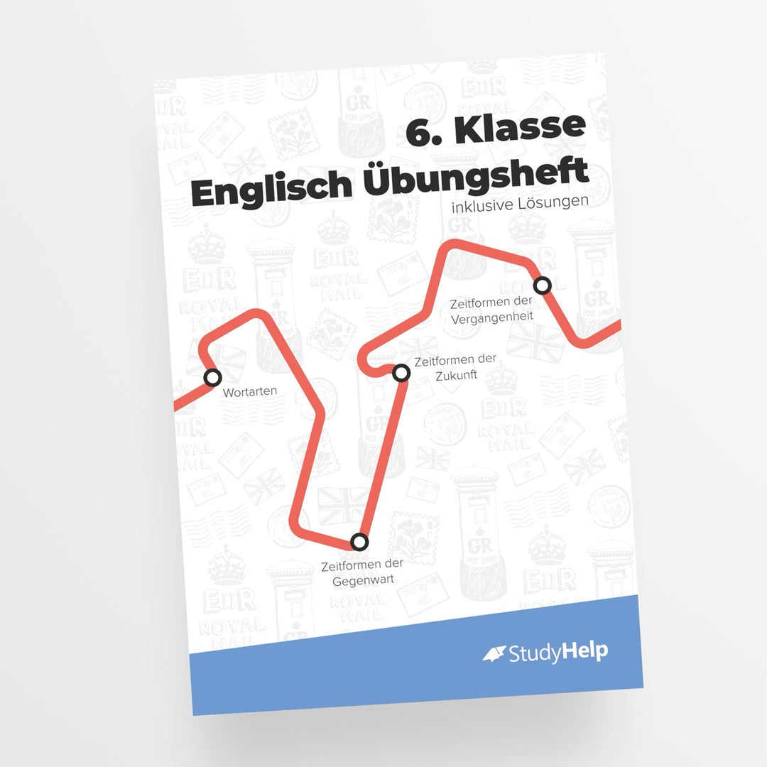 Englisch Übungsheft 6. Klasse | StudyHelp Verlag.