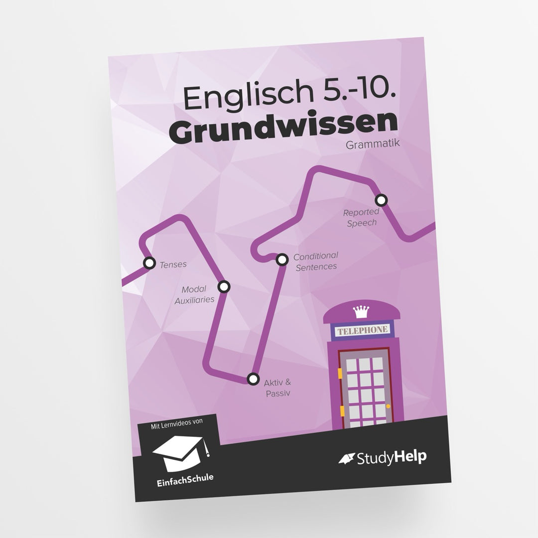 Englisch Grundwissen - Grammatik (EinfachSchule) | StudyHelp Verlag.