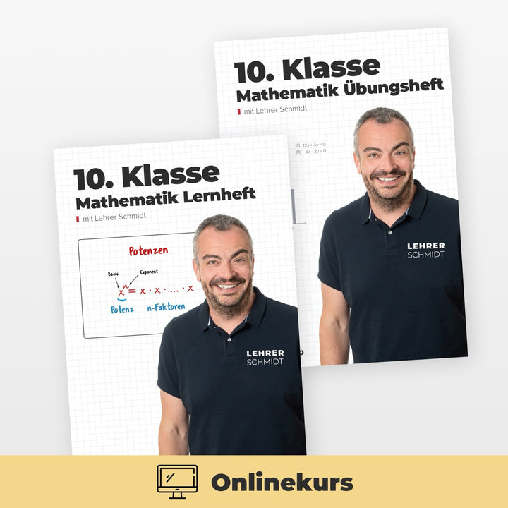 Mathematik Set 10. Klasse by Lehrer Schmidt | StudyHelp Verlag.