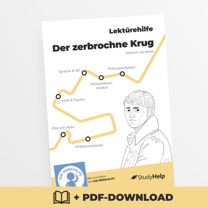 Lektürehilfe zu Der zerbrochne Krug - Kleist | StudyHelp Verlag.