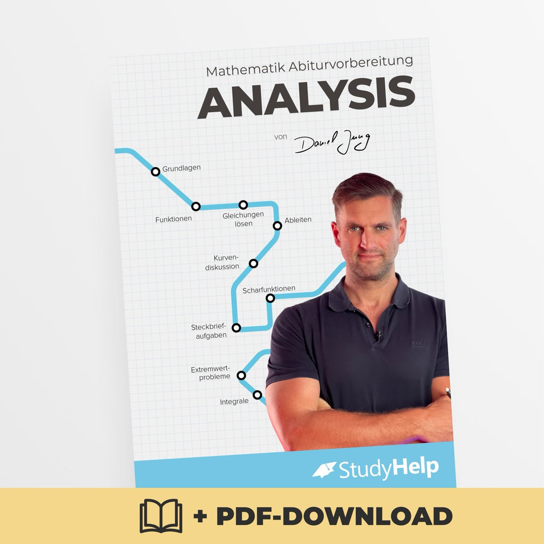 Mathe Abitur Analysis Lernheft | StudyHelp Verlag.