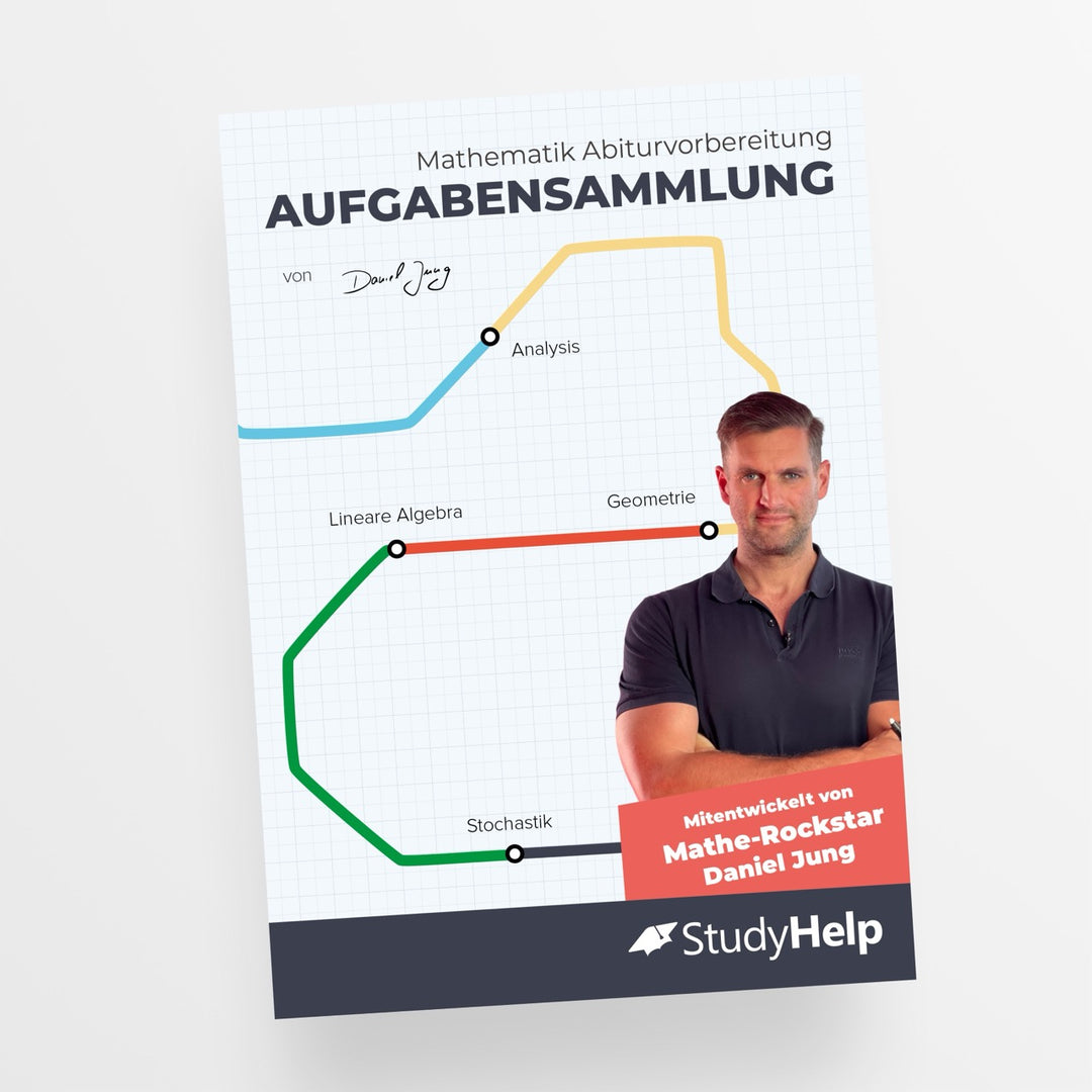 Mathe Abitur Aufgabensammlung | StudyHelp Verlag.