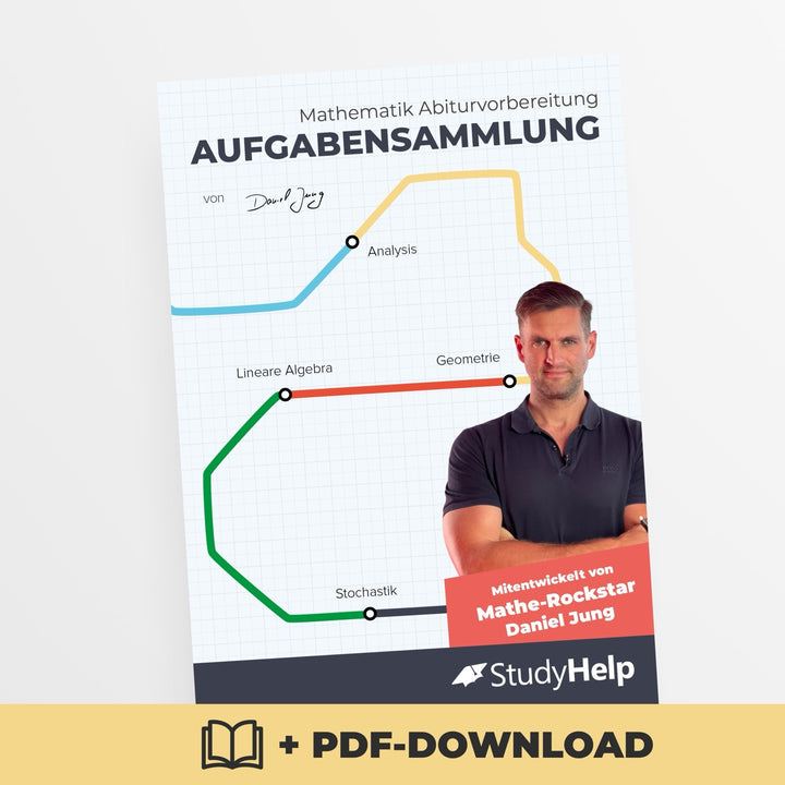 Mathe Abitur Aufgabensammlung | StudyHelp Verlag.
