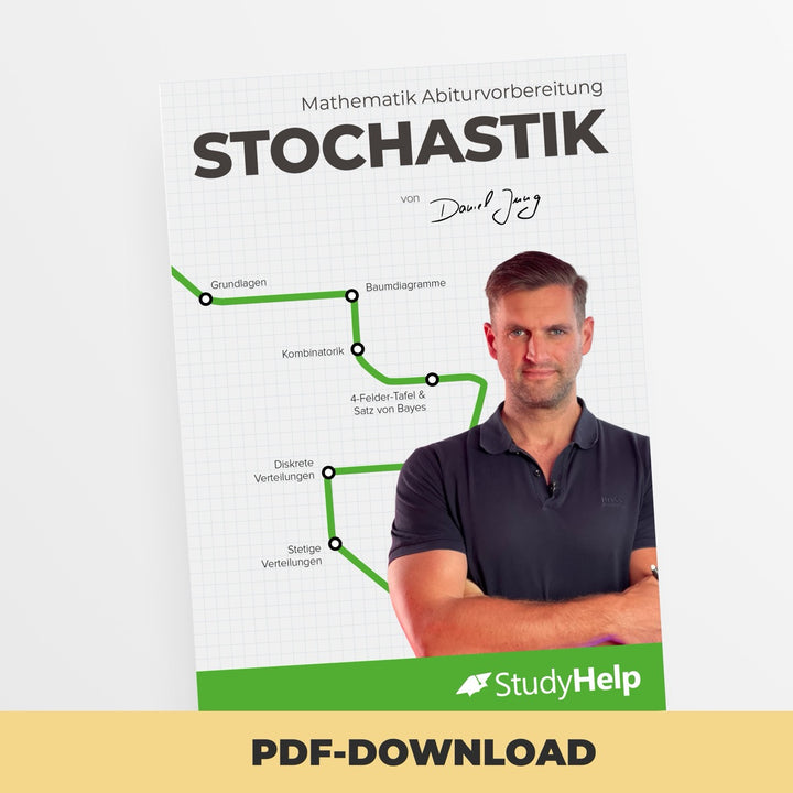 Mathe Abitur Stochastik Lernheft | StudyHelp Verlag.