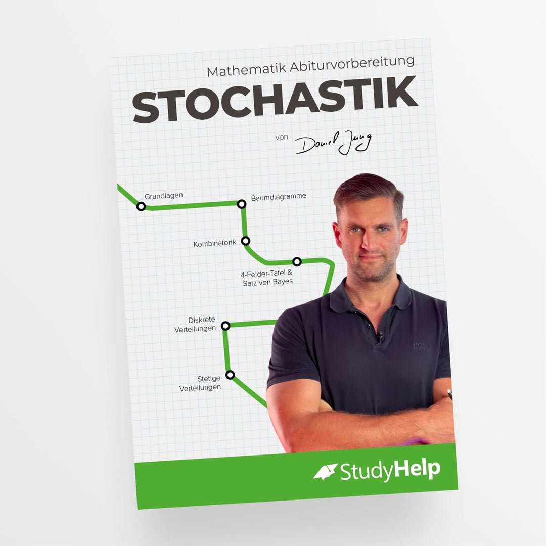 Mathe Abitur Stochastik Lernheft | StudyHelp Verlag.