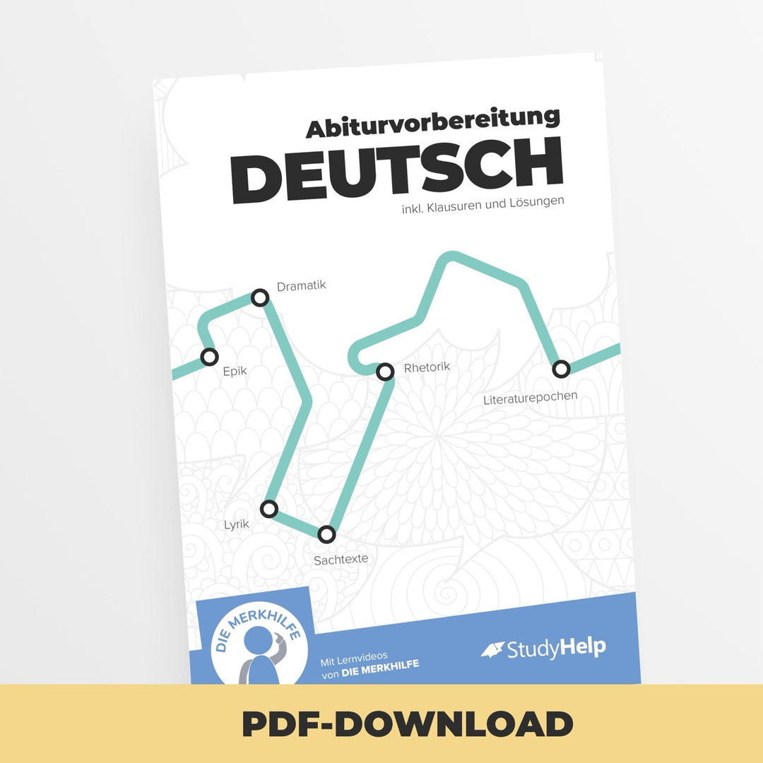 Abiturvorbereitung Deutsch Lernheft digital