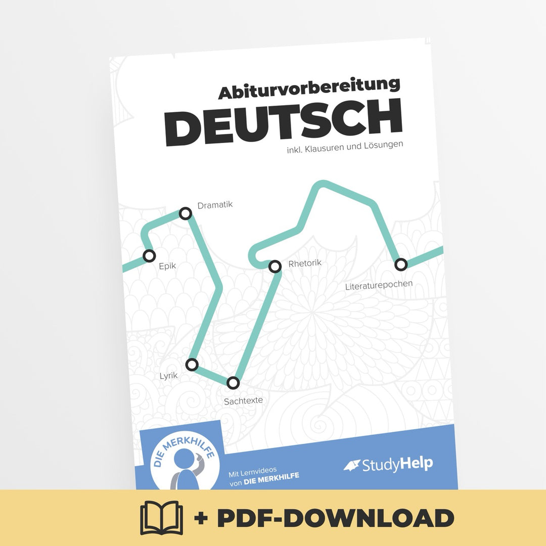 Abiturvorbereitung Deutsch Lernheft digital & gedruckt