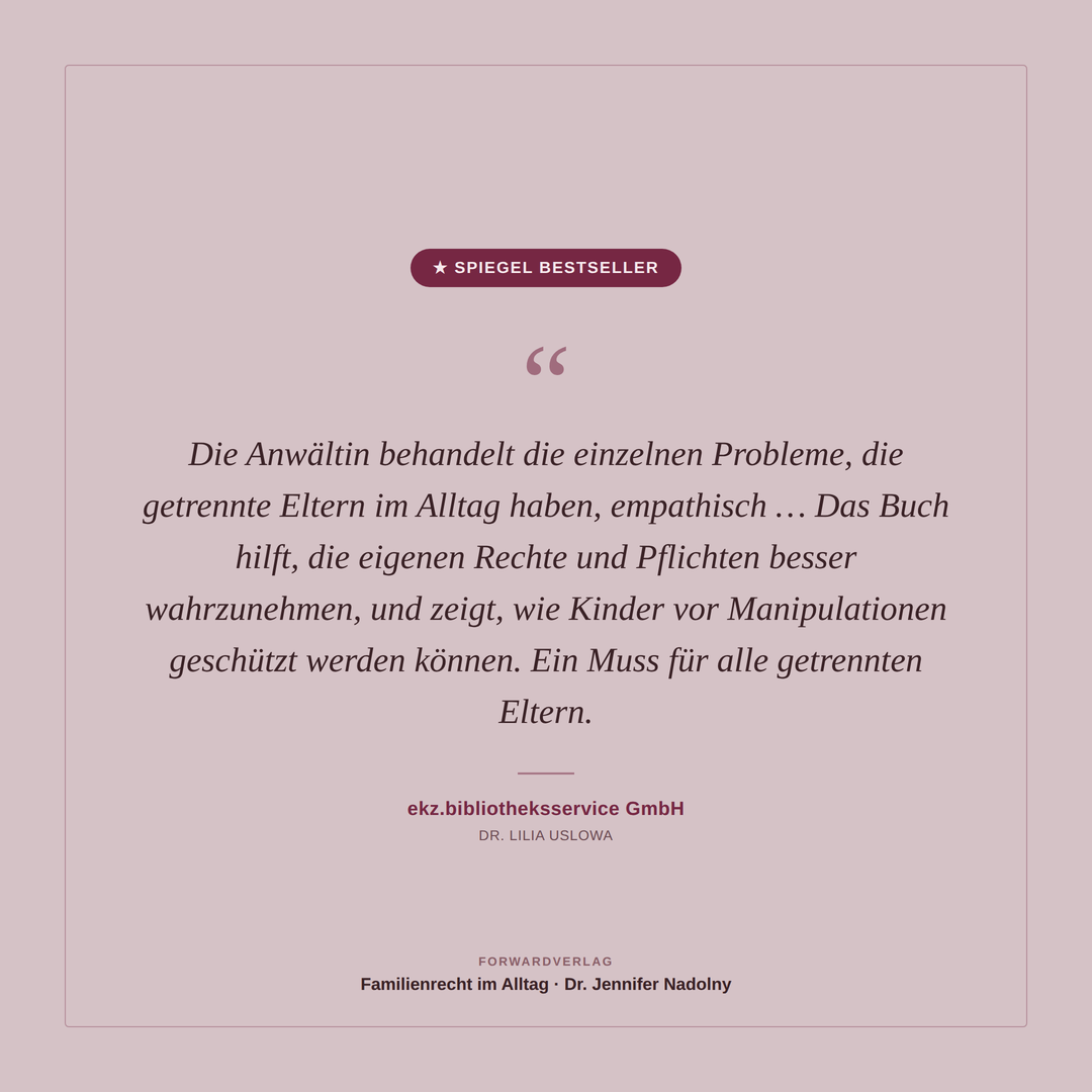Familienrecht im Alltag
