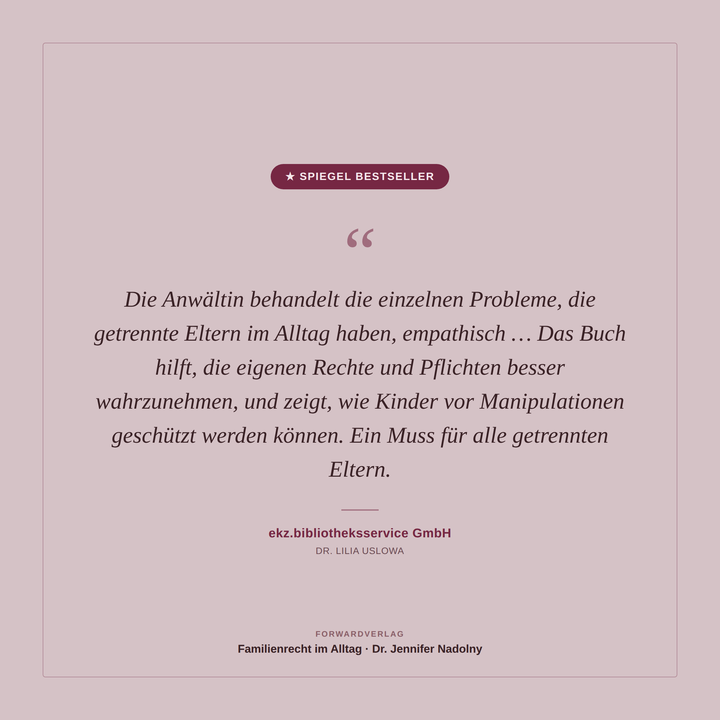 Familienrecht im Alltag