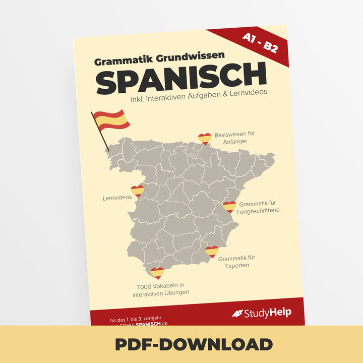 Spanisch Grundwissen - Grammatik | StudyHelp Verlag.
