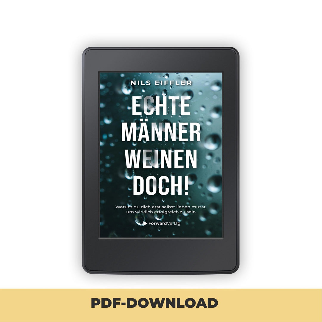 Echte Männer weinen doch!