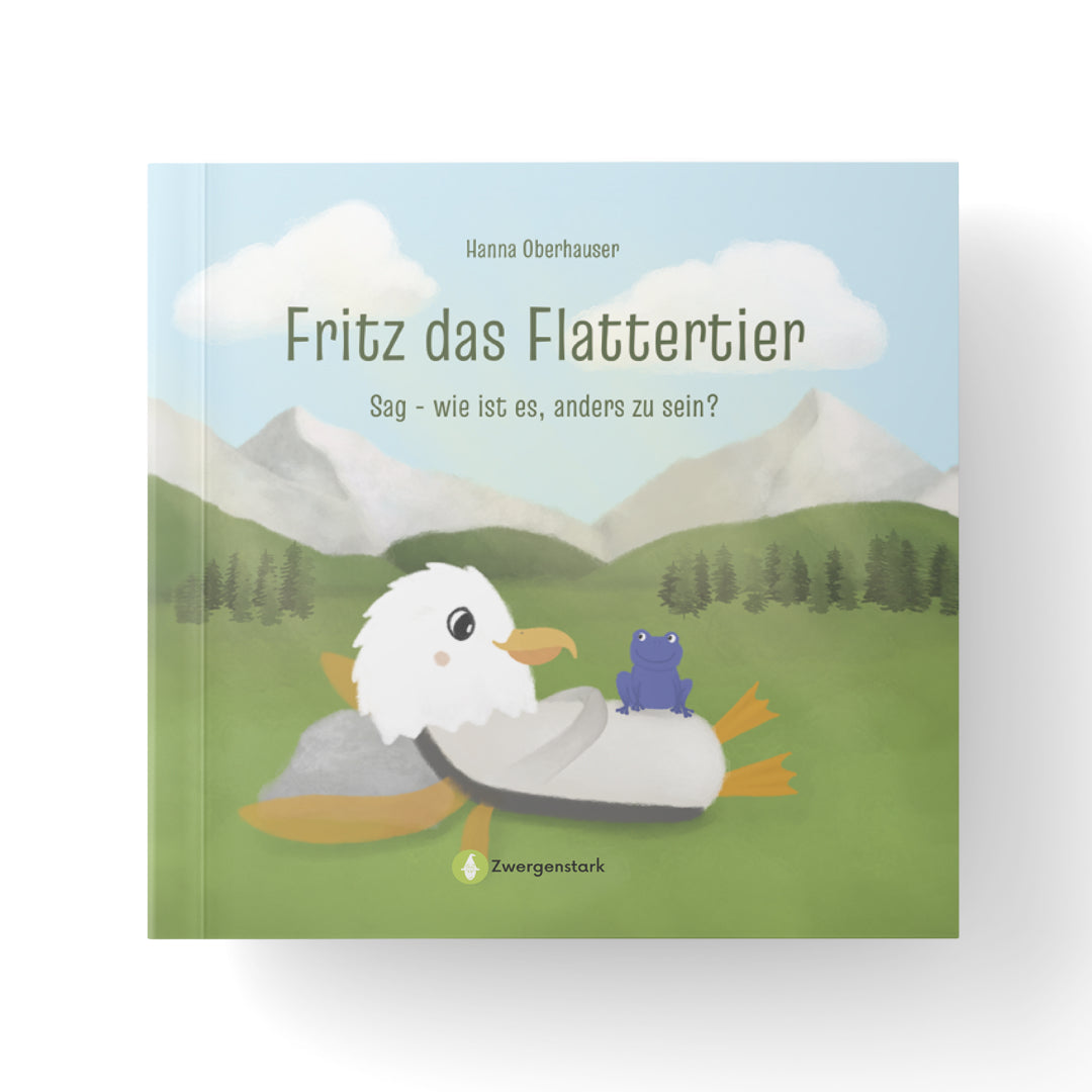Fritz das Flattertier - Mutmachgeschichte über Anderssein & Einzigartigkeit | Zwergenstark.