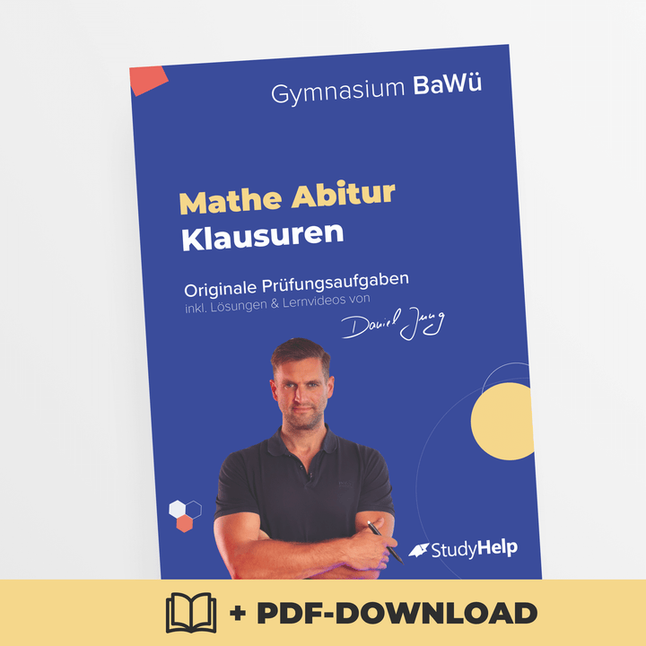 Mathe Abi Klausurenheft - Baden-Württemberg (2026) | StudyHelp Verlag.